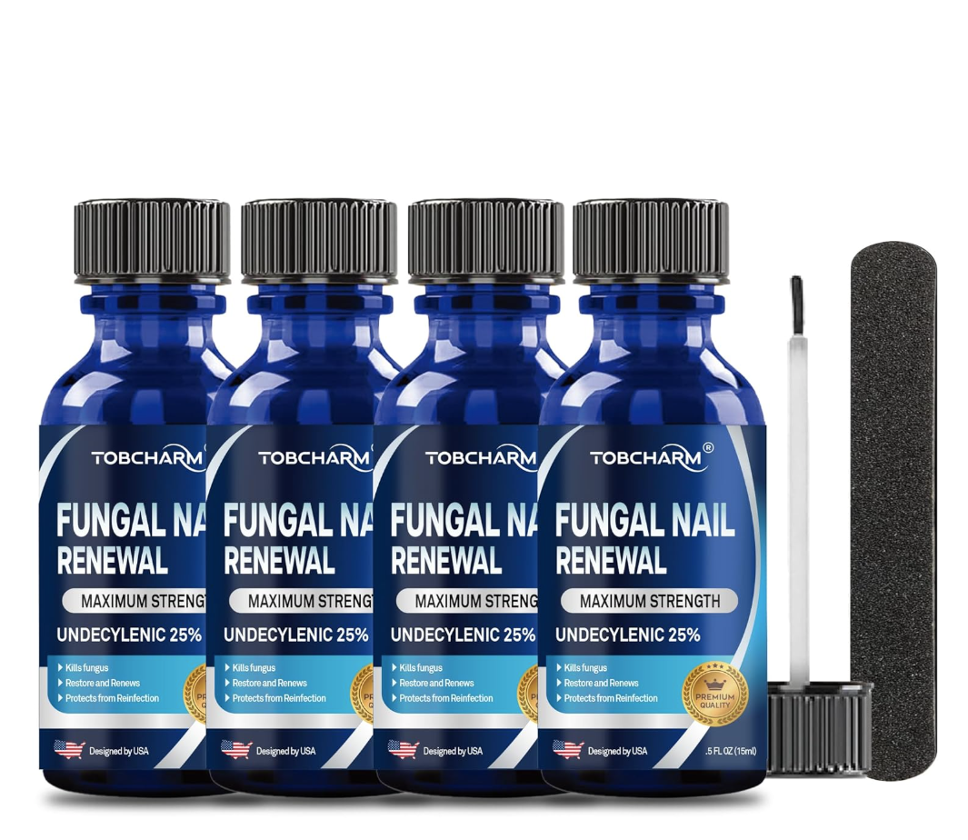 Tobcharm Fungal Nail Renewal — 4 pack family kit